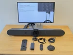 Logitech Rally Bar All-in-one Video VR0019 With Mic Pod. Fixed Price $1999.99.