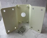 Hanwha Vision SBP-300KM Corner Mount Adapter (ivory) Great Cond. Bolts Included. Fixed Price $20.00.