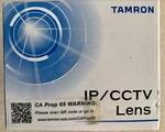 Tamron Cctv Lens 13VG2812ASII 1/3" 2.8-12MM F/1.4 Dc Auto Iris W/ Connector (A9). Fixed Price $24.99.
