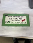 National Lock Pin Tumbler Keying Kit No. 411-LT7. Fixed Price $50.50.