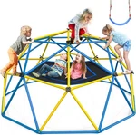 Hapfan 10FT Climbing Dome Climber With Safety Net Jungle Gym Outdoor Monkey Bar. Fixed Price $214.19.