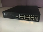 *nice* I3 International Cortex Poe Network Switch S81, With New Power Cable. Fixed Price $58.00.