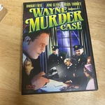The Wayne Murder Case Dvd 1932 Mystery Dwight Frye Alpha Video 4411D. Fixed Price $6.50.