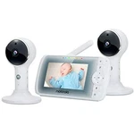 Motorola LUX65-2 Two Camera Video Baby Monitor And Power Cord. Fixed Price $78.00.