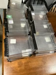 (lot Of 40)KWIK Case Security Dvd Fully Enclosed Black Locking Bottom. Fixed Price $30.00.
