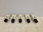 (5) Everfocus EX100/E Ccd Black & White Security Camera W/ Various Lens. Fixed Price $89.99.