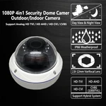 Package 1PV 2.8-12MM 1080P Security Dome Cameras 4IN1 Tvi Cvi Ahd Analog. Fixed Price $93.60.