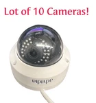 Lot 10 Advidia A-34W 3MP Ir Outdoor Dome Ip Camera Poe Weatherproof White. Fixed Price $351.30.