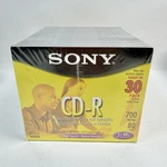Sony Cd-r 30 Pack 700MB 80MIN 1-48X Slim Jewel Cases New Sealed. Fixed Price $29.99.