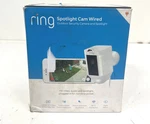 Ring Spotlight Wired Outdoor Rectangle Security Camera White 8SH1P7-WEN0 *. Fixed Price $99.99.