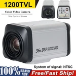 Sony Cctv 1/4" 1200TVL 36X Optical Zoom Auto Focus Dsp Color Video Box Camera. Fixed Price $69.00.