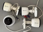 3X Swann SWPRO-4KWLB Ultra Hd Motion Sensor Security Cameras & PRO-1080MSD. Fixed Price $44.99.