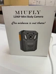 Miufly 1296P Police Body Camera. Fixed Price $100.00.