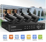 Floureon Security Ntsc System 4/8 Ahd Cameras, 720P/1080P, 4CH/8CH Dvr. Fixed Price $99.99.