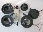 Pelco Camclosures Surface Mounts #ICS-DO150A & DO-150 Dome Video Camera. Fixed Price $13.95.