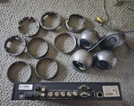 Everfocus 4D Digital Video Surveillance Recorder Dvr Plus Cameras.. Fixed Price $95.00.