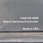 Pelco CM6700-MXB2 Matrix Switcher Controller Model Mpn. Fixed Price $150.00.