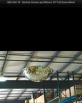 New Se-kure Full Dome Acrylic Mirror Indoor 18" Dia. 360 W/ Chain Kit. Fixed Price $62.99.
