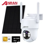 Anran 2K Solar Ptz Cctv 4G Lte Cellular Security Camera +sim Card +micro Sd. Fixed Price $39.99.