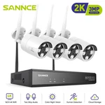 Sannce 3MP Wifi Security Camera System Outdoor Wireless Two Way Audio 16CH Nvr. Fixed Price $129.49.