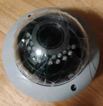 Ge Interlogix Truvision TVD-M1225V-2-N Ccd 1.3MPX Poe Dome Security Camera #Y357. Fixed Price $99.99.