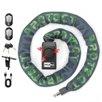 Bike Chain Lock With Alarm 8MM X 4FT Scooter Anti-theft 110DB Se.... Fixed Price $62.51.