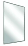 Bradley 781-018300 30" X 18" Roll-formed Channel Frame Float Glass Wall Mirror. Fixed Price $40.00.