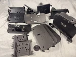 Lot Of 18 Vehicle Computer Tough Book Mounting Parts Ram, Gamber, Motion RSD001. Fixed Price $250.00.