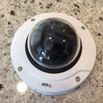 Axis Q3518-LVE 7.2IN Network Surveillance Camera White SN:ACCC8EC17D2C. Fixed Price $400.00.