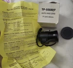 New Telpix TP550AVF Auto Iris Vari-focal 50MM Cctv Security Camera Lens. Fixed Price $49.99.