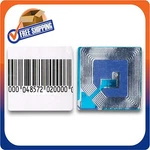 1000 Paper Security Label 1.5X1.5 Inch Rf 8.2MHZ Barcode Checkpoint Compatib Eas. Fixed Price $30.40.