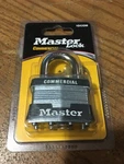 15/16" Shackle Gray Bumper Steel 4-PIN Cylinder Keyed Different Padlock. Fixed Price $15.00.