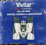 Vivitar All-in-one Digital Camera And Binocular Magna 10X25 Nib Collectible. Fixed Price $16.99.