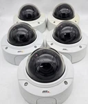 *lot Of 5* Axis Dome Poe Ip Network Camera P3225-LVE Mkii Day Night Indoor. Fixed Price $349.98.