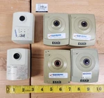 Lot Vintage 4 Exxis ESC-1 2 Security Cameras Safe House. Fixed Price $45.99.