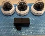 Security - Costar Cameras: 3X CDI2D28IW + 1X CCI2D43R. Fixed Price $150.00.
