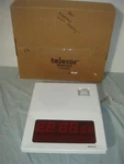 Telecor Eseries E2444-LD-MA Display Calendar Clock Speaker Strobe (L2)- Read!. Fixed Price $219.00.