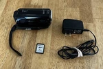 Jvc Everio Camcorder Video Camera GZ-E10BU Full Hd W/battery, Charger, Sd Card. Fixed Price $39.99.