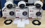 Lg Analog Ir Dome White Security Cameras, Pack, LCD5300R-BN. Fixed Price $45.00.