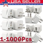 1-500 Pcs European To American Adapter Plug Converter Asia Lot. Fixed Price $811.00.