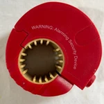 Uss 3ALARM Defcon Bat Bottle Bar Anti-theft Merchandise Red Eas Security Tag. Fixed Price $9.45.
