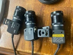 3 Barely Used Keyence CV-C11 Industrial Camera W/ 6MM Lenses. Fixed Price $110.00.