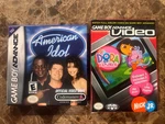 Gameboy American Idol & Advanced Video Dora The Explorers Lot. Fixed Price $14.99.