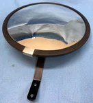 See All Outdoor Convex Security Mirror Diameter: 12". Fixed Price $50.00.