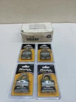 Pack Of 4 New Master 1DCOM Pin Tumbler Safety Padlock Keyed Different. Fixed Price $32.99.