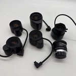 Lot Of (6) Computer & Panasonic WV-LZ81/10 Tv Zoom Lenses Untested (AL27:2). Fixed Price $28.94.