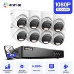 Annke 8CH 5MP Lite Dvr Outdoor 1080P Cctv Ecurity Camera System Ai Color Night. Fixed Price $209.99.