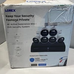 Lorex Fusion Dvr Security Kit 12-CHANNEL 6 Cameras 2TB Hdd 10 Mp Resolution. Fixed Price $584.99.