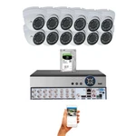 Evertech 12 Camera System 1080P Metal Security 16CH Dvr No Cables. Fixed Price $819.97.