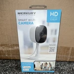 Merkury Innovations MI-CW051-199W 1080P Wi-fi Indoor Camera Night Vision Alexa. Fixed Price $40.00.